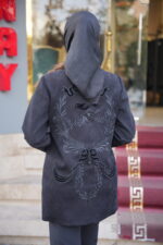 مانتومجلسی گلدوزی شده لاکچری