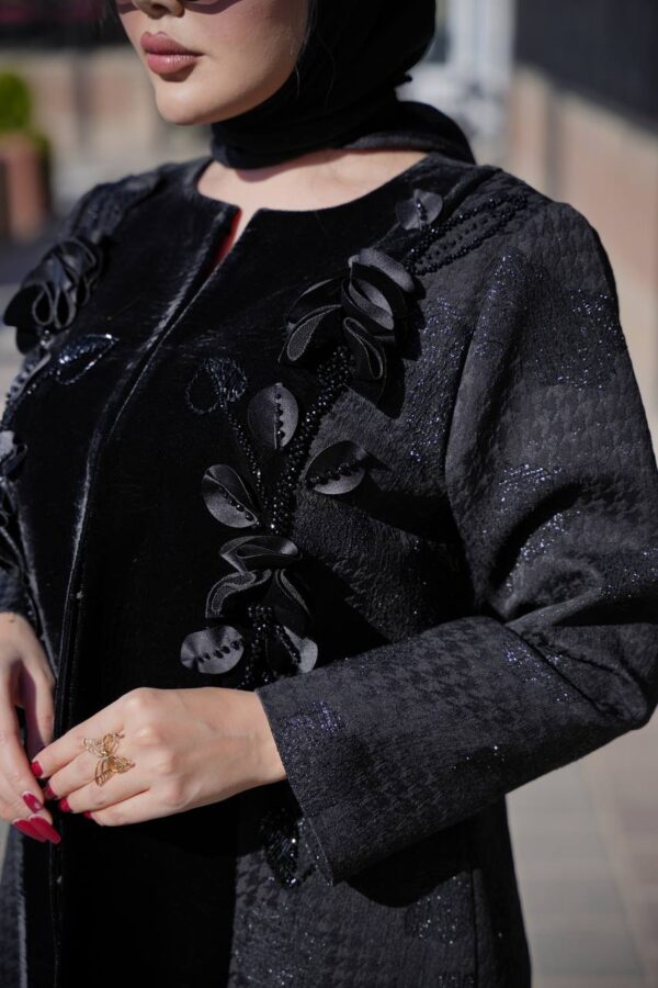 مانتومجلسی کوتاه مزونی - تصویر 2