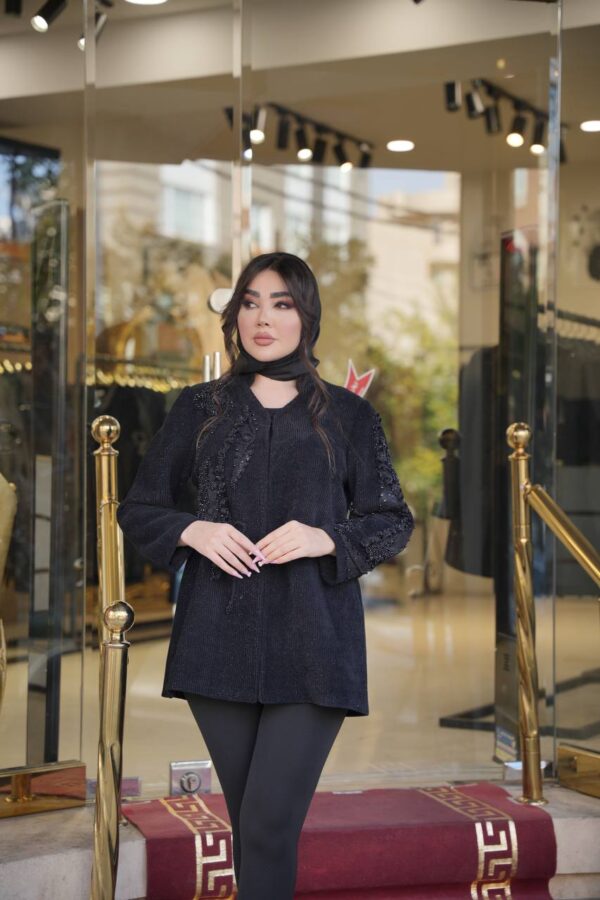 مانتو پاییزه کوتاه مجلسی