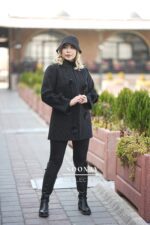 پالتومجلسی فوتر کوتاه طرح  ترمه - تصویر 2