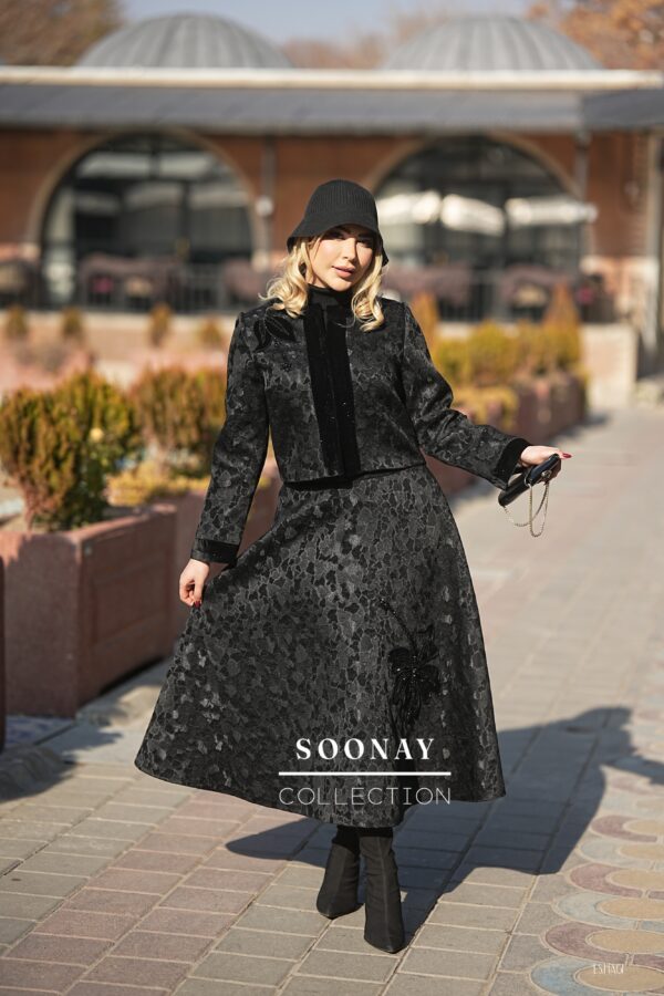 کراپ دامن پاییزی مزونی طرح  صوفیا - تصویر 2