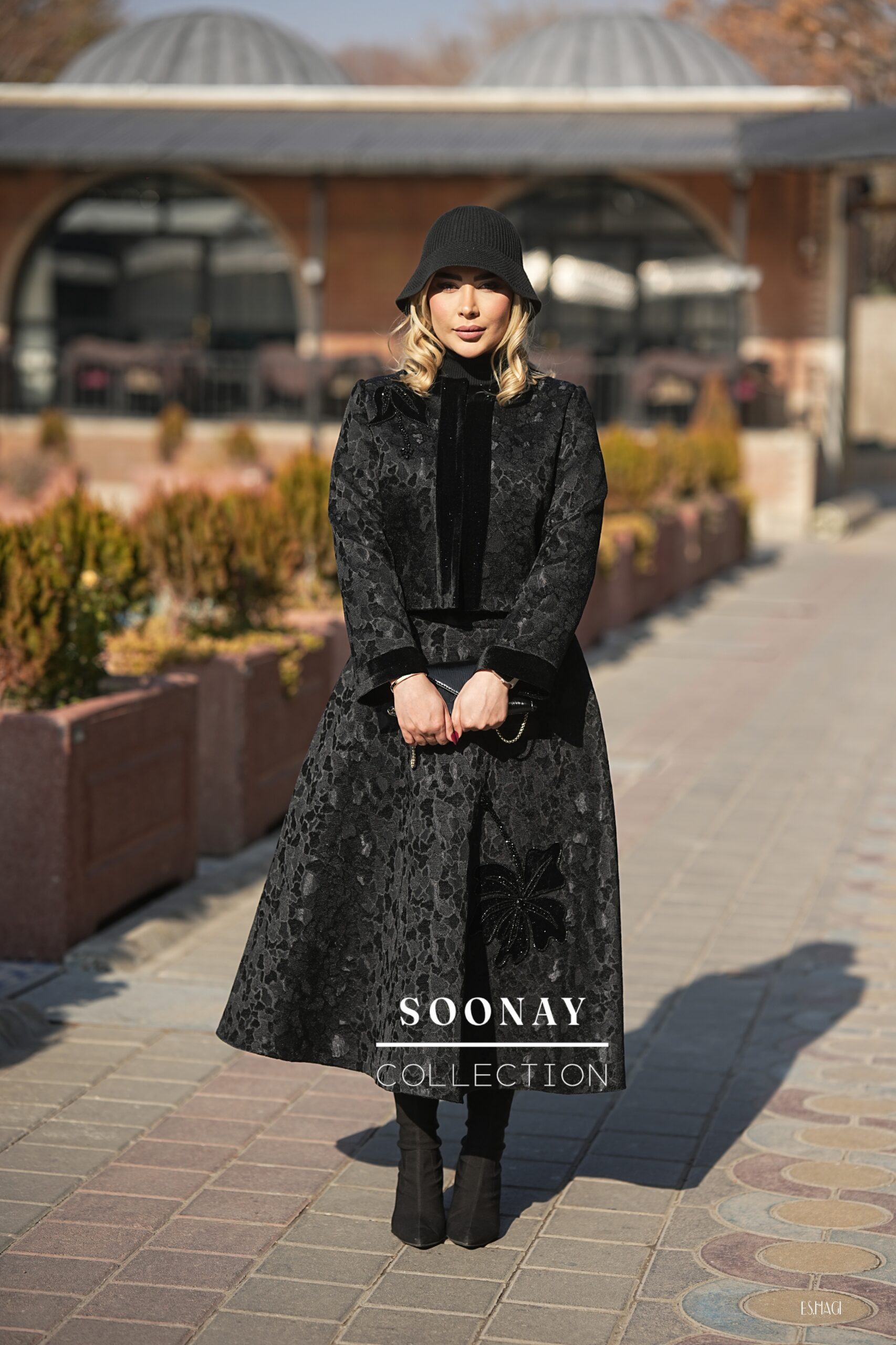 DSC06985 کراپ دامن پاییزی مزونی طرح صوفیا - تصویر 1