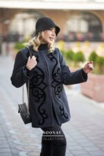 پالتومجلسی فوتر طوسی طرح ملودی - تصویر 3