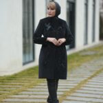 مانتومجلسی مشکی پاییزه موجود در گالری مانتومجلسی تبریز