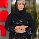 مانتو مجلسی زنانه لاکچری عبایی حریر SOLEDAD