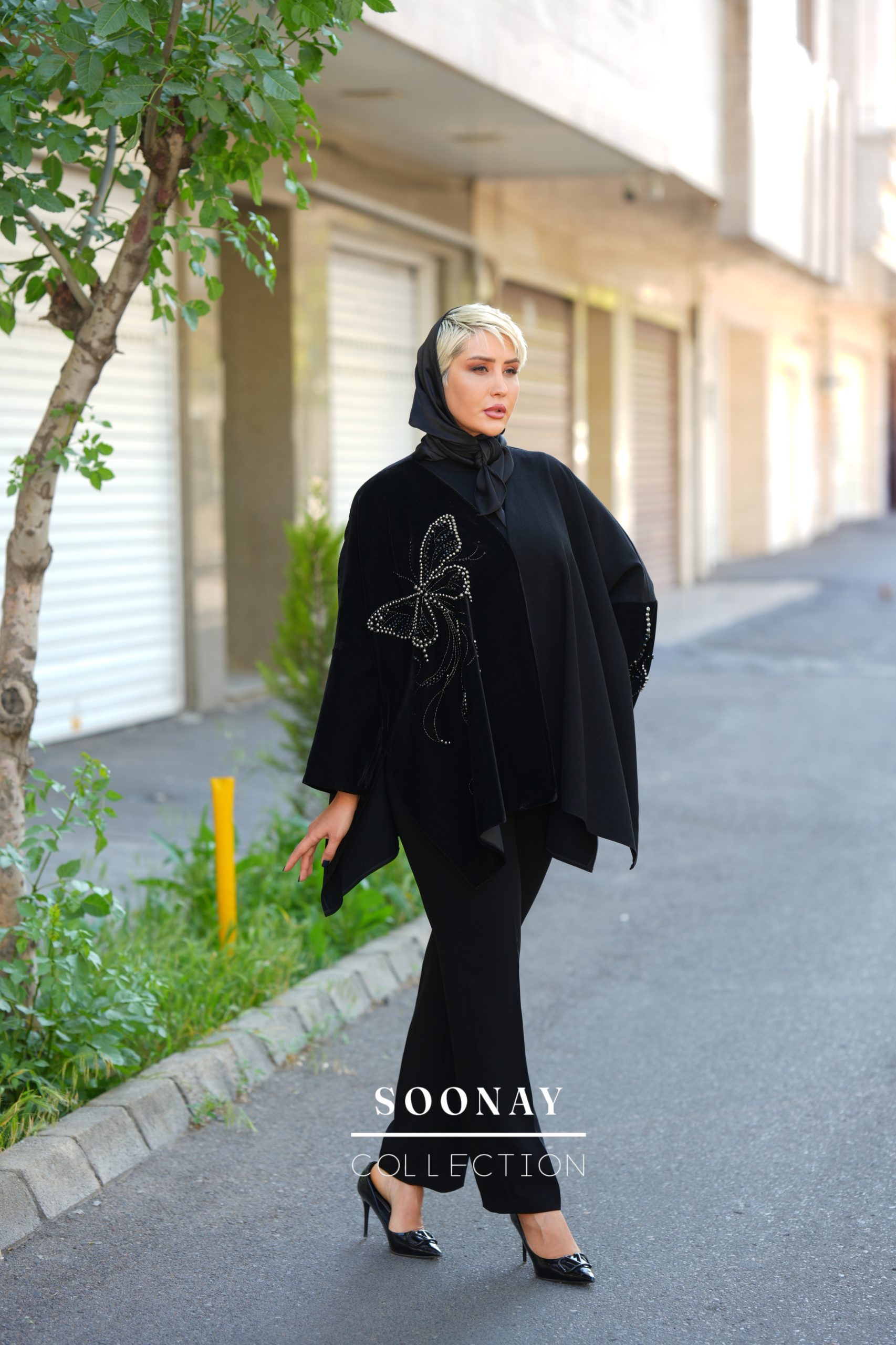 مانتو مشکی خاص تبریز