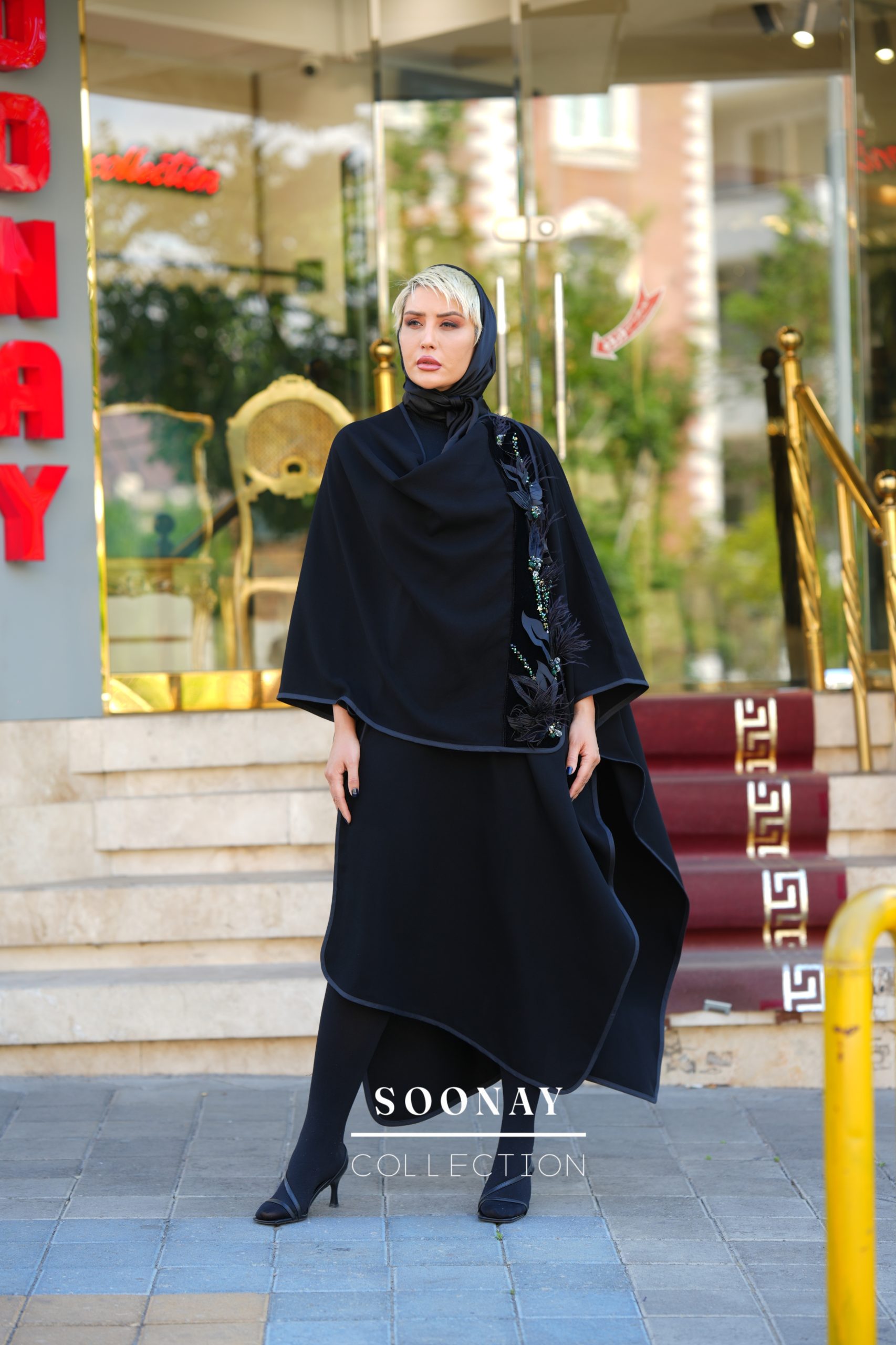 مانتو مشکی مجلسی جدید تبریز