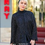مانتو کتی مجلسی طرح PERLA NEGRA