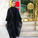 مانتومجلسی عبایی طرح بونیتا