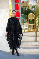 مانتومجلسی عبایی طرح بونیتا